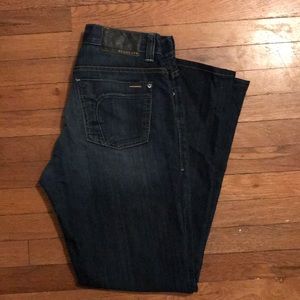 Men’s- Like new Fidelity dark blue jeans